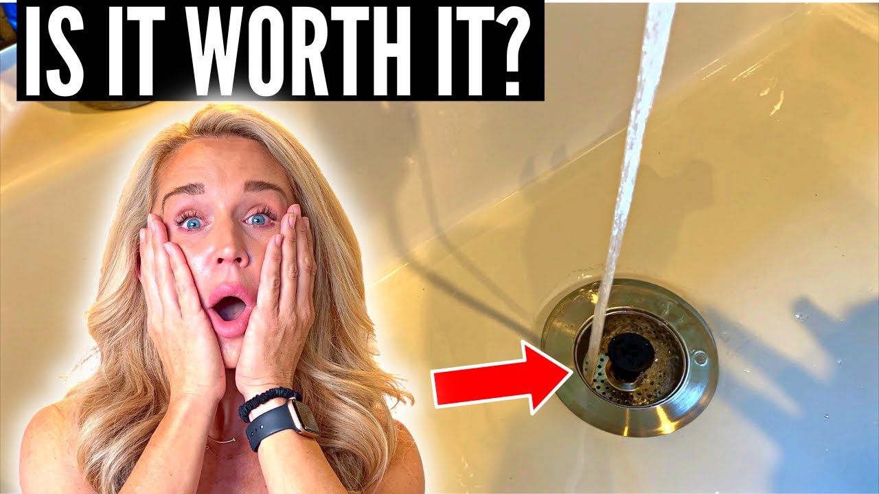 Kitchen SinkShroom Revolutionary ClogFree Stainless Steel Sink