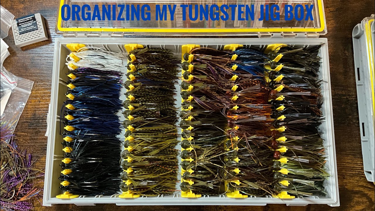 Organizing My Tungsten Jig Box