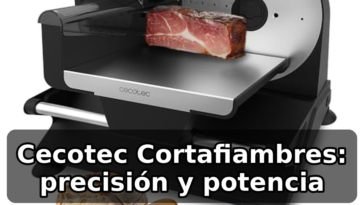 Review honesta del Cecotec Cortafiambres Rock’nCut Shuriken Steel: precisión y potencia