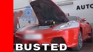 Police in the spanish city of girona have arrested three people for
producing counterfeit ferraris and lamborghinis breach industrial
property rights. ...