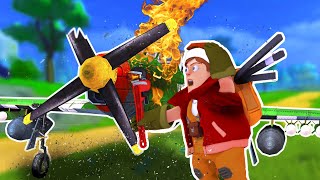 картинка: САМОЛЁТЫ НА ПОРШНЕВОЙ ТЯГЕ! БИТВА МЕХАНИКОВ в Scrap Mechanic