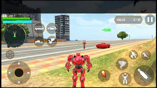 Dragon Robot Police Truck Games - Android Gameplay #3 screenshot 4