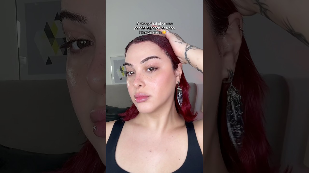 Gender neutral makeup ☺️🏳️‍⚧️ 