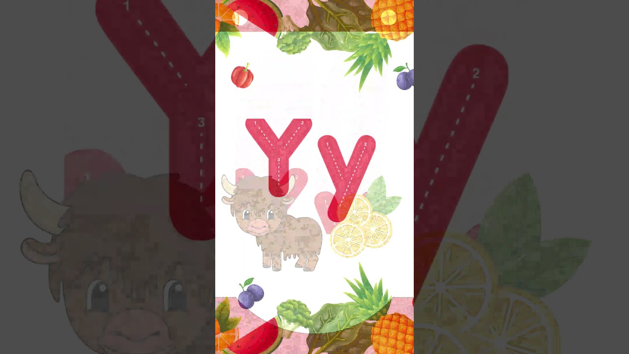 ABC Phonics 🔤 Capital & Small Letters W-Z | Learn Alphabet