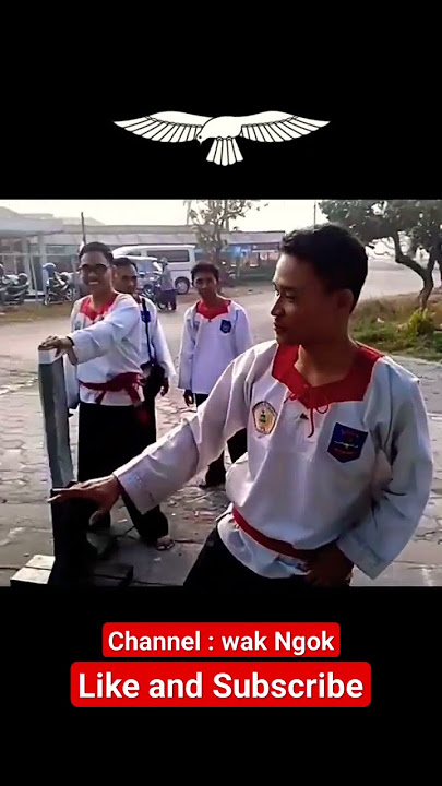 Short 16 : Aksi Mematahkan Beton #pencaksilat #shorts #viral