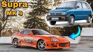 Trying to build my own Toyota Supra Mk4 at home | hand made Toyota supra mk4 | Project Tools