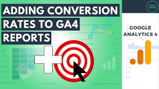 Adding Conversion Rate to Google Analytics 4 Reports