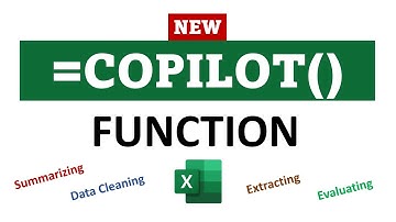 Excel Just Leveled Up 🚀 – Discover the NEW =COPILOT() Function