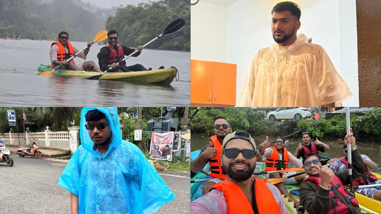 Back to home| kayaking in goa 🚣|exploring mapusa market | gao to mumbai 🚂|vlog no:17