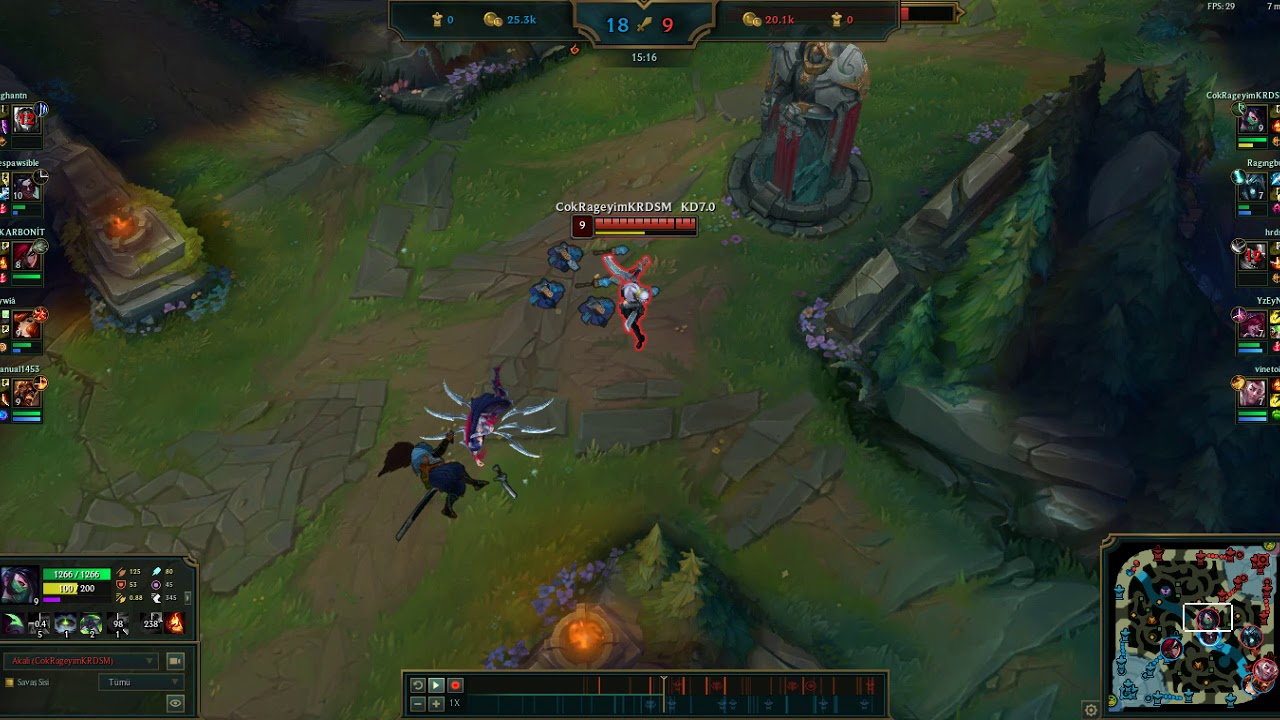 akali + e = enemy base - YouTube