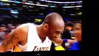 Celebrity Lisa Sulters tells Kobe he's her baby daddy during post game interview on 3/11/2012 Net Worth