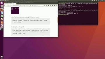 Install MongoDB On Ubuntu