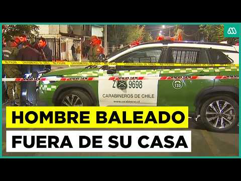 Hombre muere baleado en Pedro Aguirre Cerda tras recibir más de 50 disparos