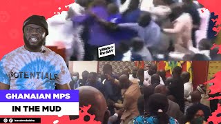 Ghana MPs Dey F!ght In Parliament!!??