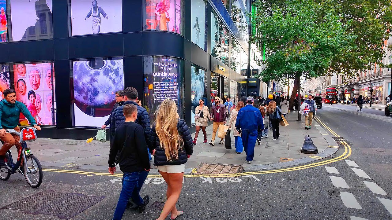 Walking Down Oxford Street | London’s Busiest Street in 2025! - YouTube