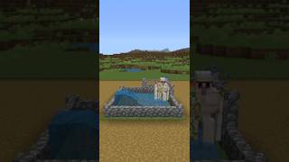 Minecraft NEW Easiest IRON Farm 1.21 Tutorial! #shorts #minecraft