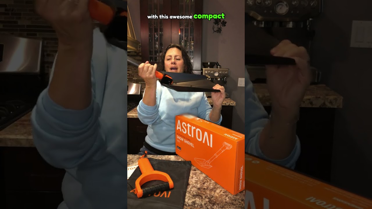 AstroAI Folding Snow Shovel Review – Compact, Durable & Easy to Use! 