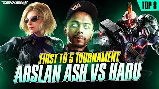 Arslan Ash (Nina) VS Haru (Jack) - TOP 8 - First to Five