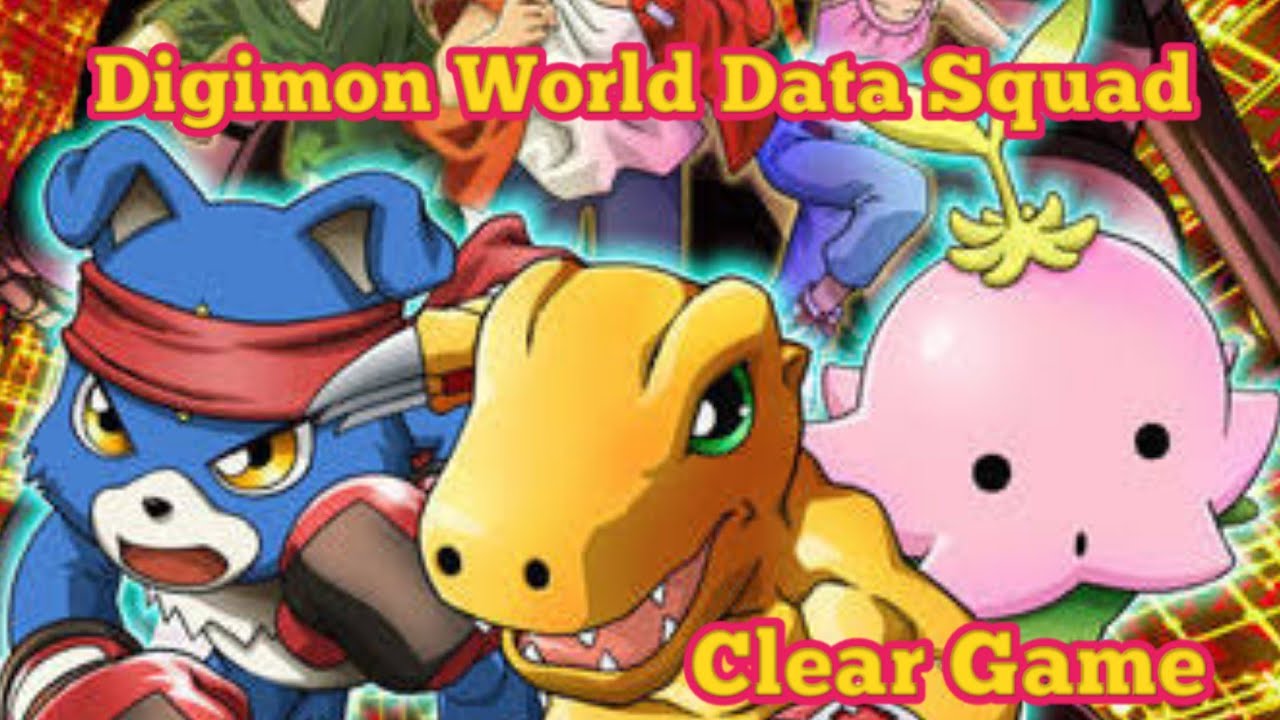 (Ps2) Clear Game [Digimon World Data Squad]
