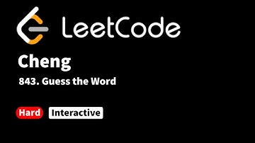 LeetCode 843. Guess the Word