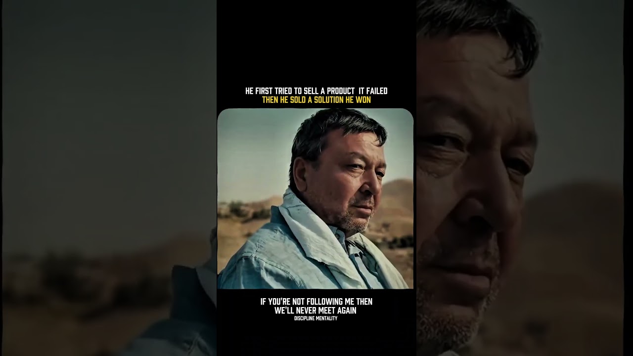 Sell Solutions, Not Products |discipline mentality