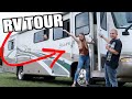 ONE YEAR REVIEW OF MY RV and Full Tour of my Tiffin Allegro Bus