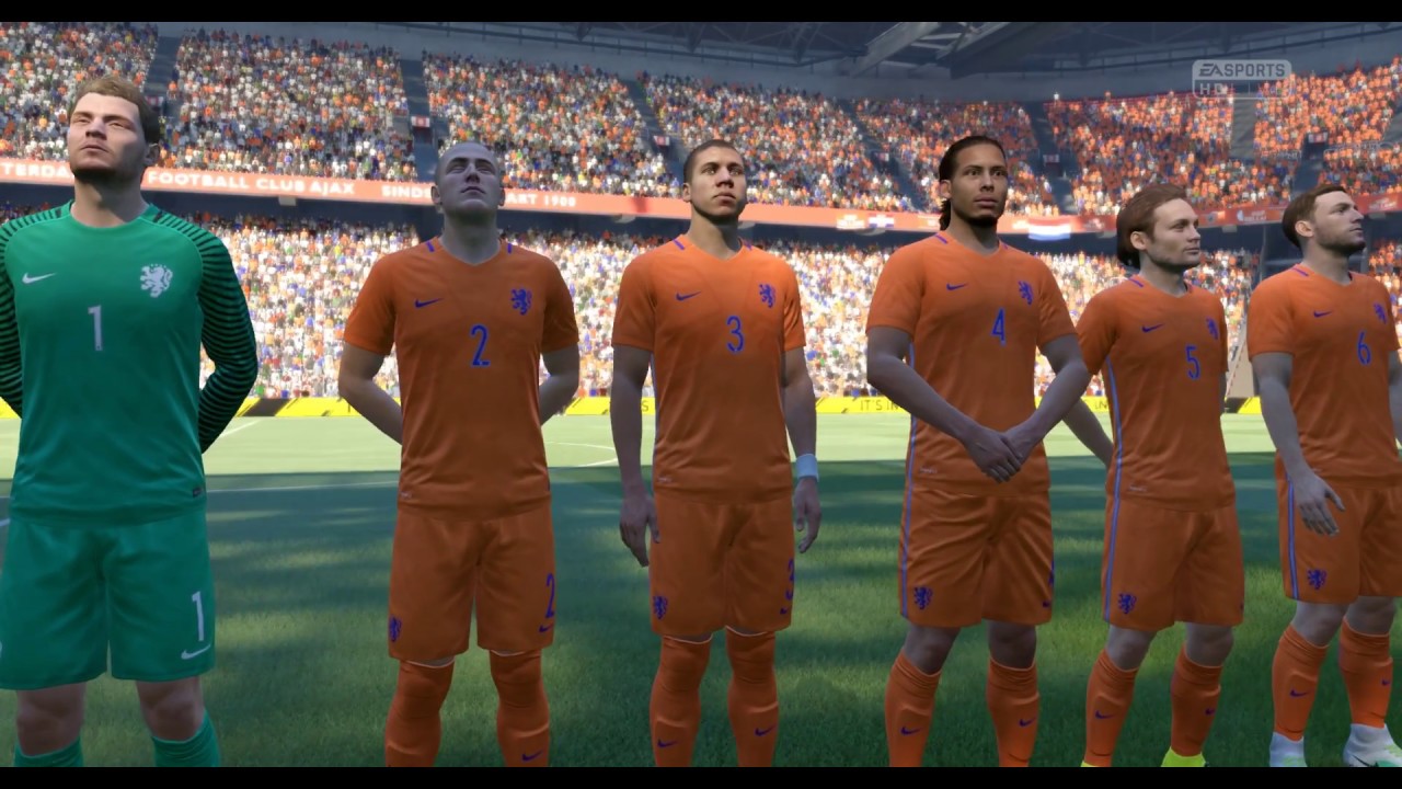 Fifa 17 - Netherlands 4 - 1 Paraguay - Group H Match