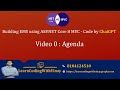 Agenda - Build an EMS (Employee Management System) in ASP.NET Core MVC with ChatGPT - Vibe Coding!