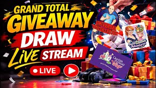Grand Total Giveaway Draw Livestream