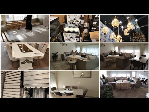 يومياتي في بلجيكا تنظيف صالون المغربي لجديد في صالون جولة في محل تركي اكسبلور