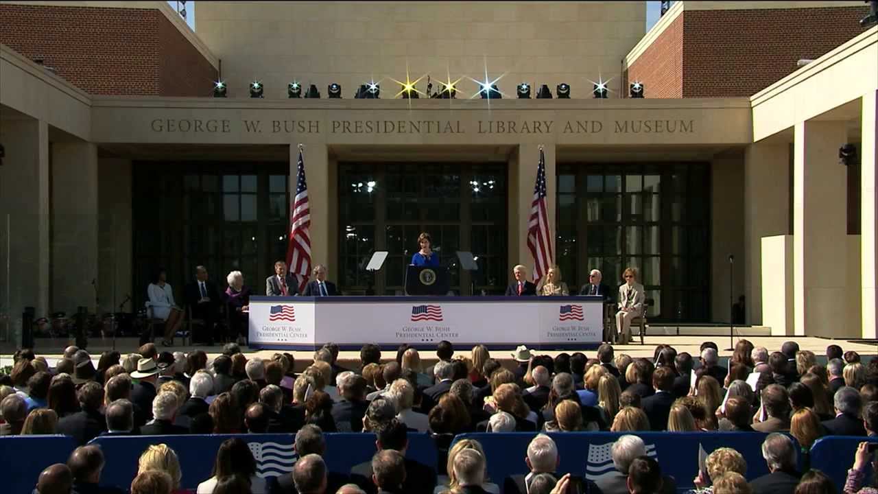 The George W. Bush Presidential Center Dedication Ceremony