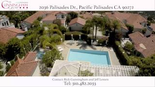 2036 Palisades Dr Pacific Palisades, 90272 - Drone Tour - The Cunningham Group