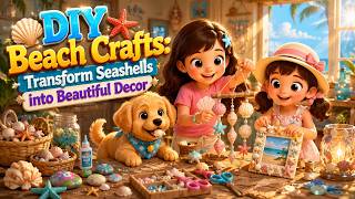 DIY Beach Crafts: Transform Seashells into Beautiful Decor