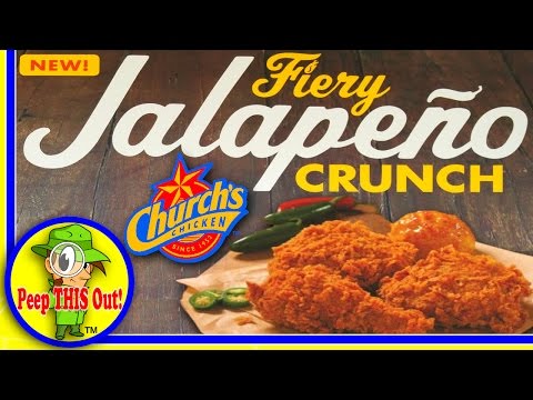 Church's Chicken® | Fiery Jalapeño Crunch Chicken Review! Peep THIS Out!