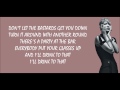 Rihanna - Cheers (Drink to That) Lyrics Video