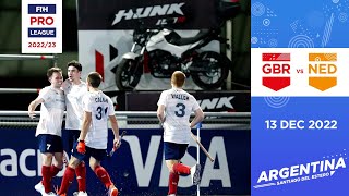 FIH Hockey Pro League 2022-23: Great Britain vs Netherlands (Men, Game 1) - Highlights