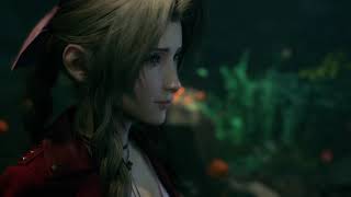 FF7R Aerith warns Cloud  not to fall in love with her.
