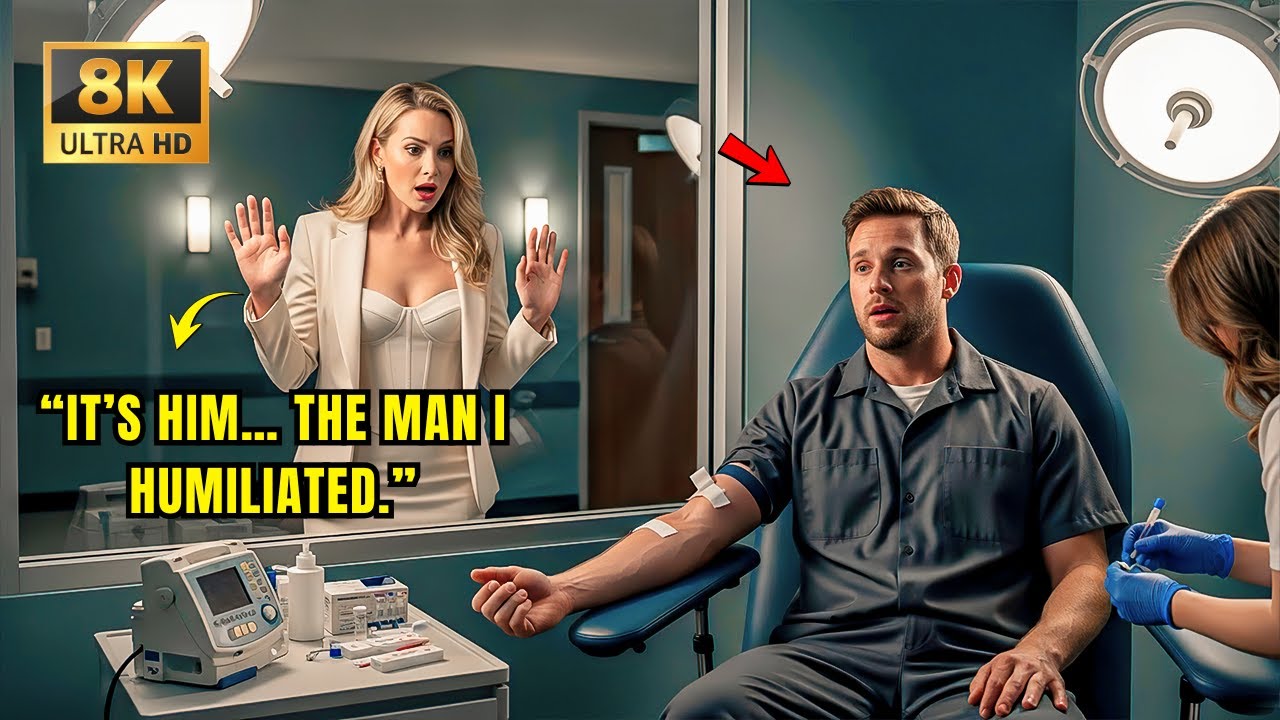 A Single Dad Gave Blood to Save the CEO's Daughter — Then She Realized He Was the Man She Mocked