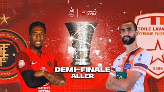 Demi-finale (aller) : Toulon EF - Etoile Lavalloise (2-7)