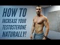 How To Increase Your Testosterone Naturally | Follow These Tips!