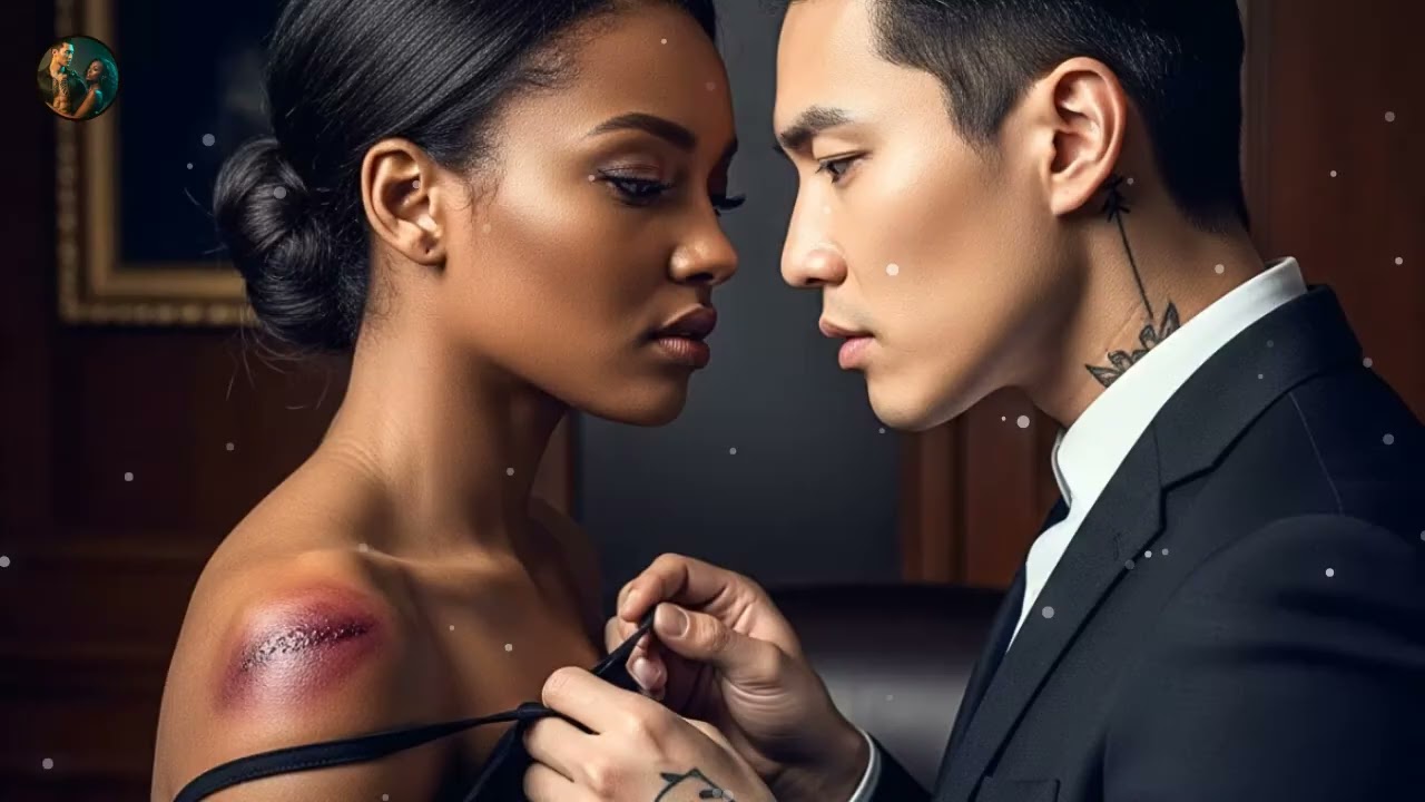 “WHO TOUCHED YOU” the Korean mafia boss roared, seeing the Black woman’s bruised shoulder