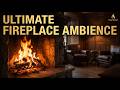 Fireplace for Deep Sleep – Calm Night Fire Ambience