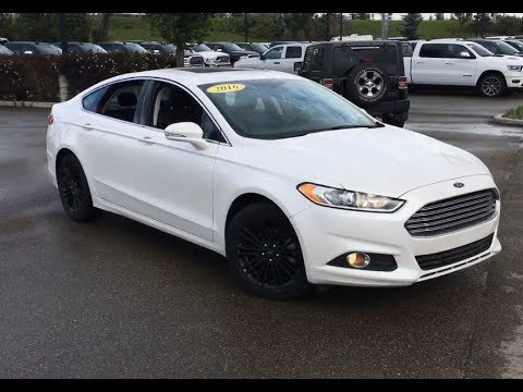 2016 Ford Fusion SE | 1.5L EcoBoost 4 Cylinder | Edmonton Alberta