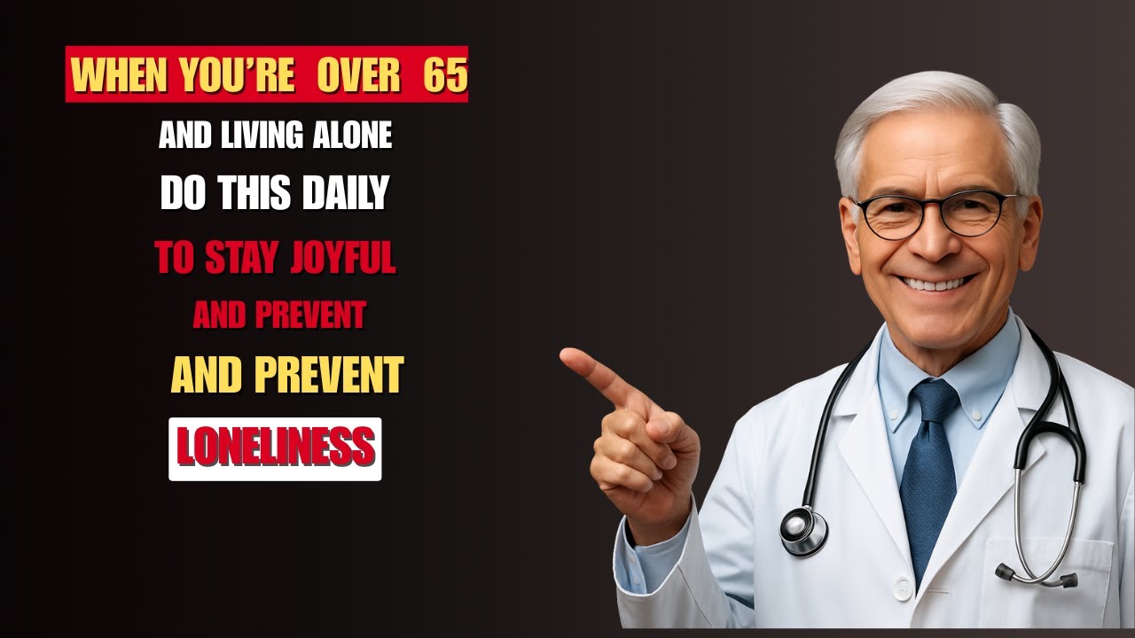 When You’re Over 65 And Living Alone, Do This DailyTo Stay Joyful  And Prevent Loneliness