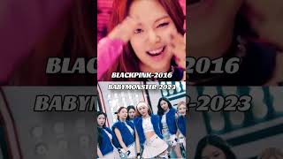 BLACK PINK VS BABYMONSTER Debut rap! #babymonster #blackpink #shorts