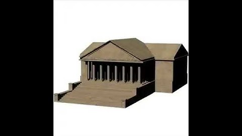 3D Model Large Roman Temple Review