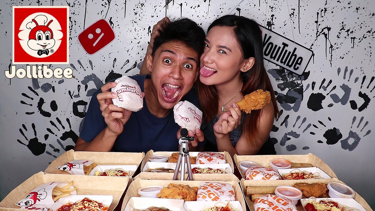 Jollibee Super Meal Cheatday MUKBANG