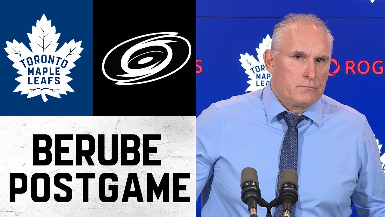 Craig Berube| Post Game vs. Carolina Hurricanes | November 09, 2025