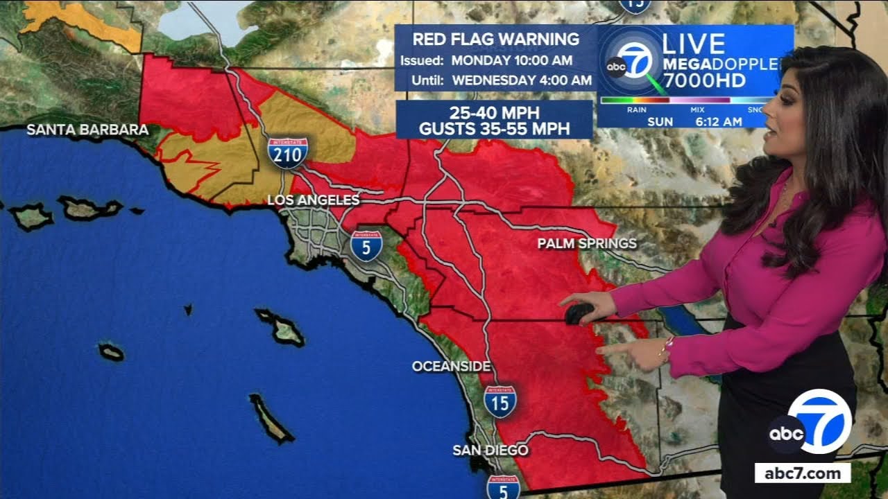 Santa Ana winds returning to SoCal - YouTube