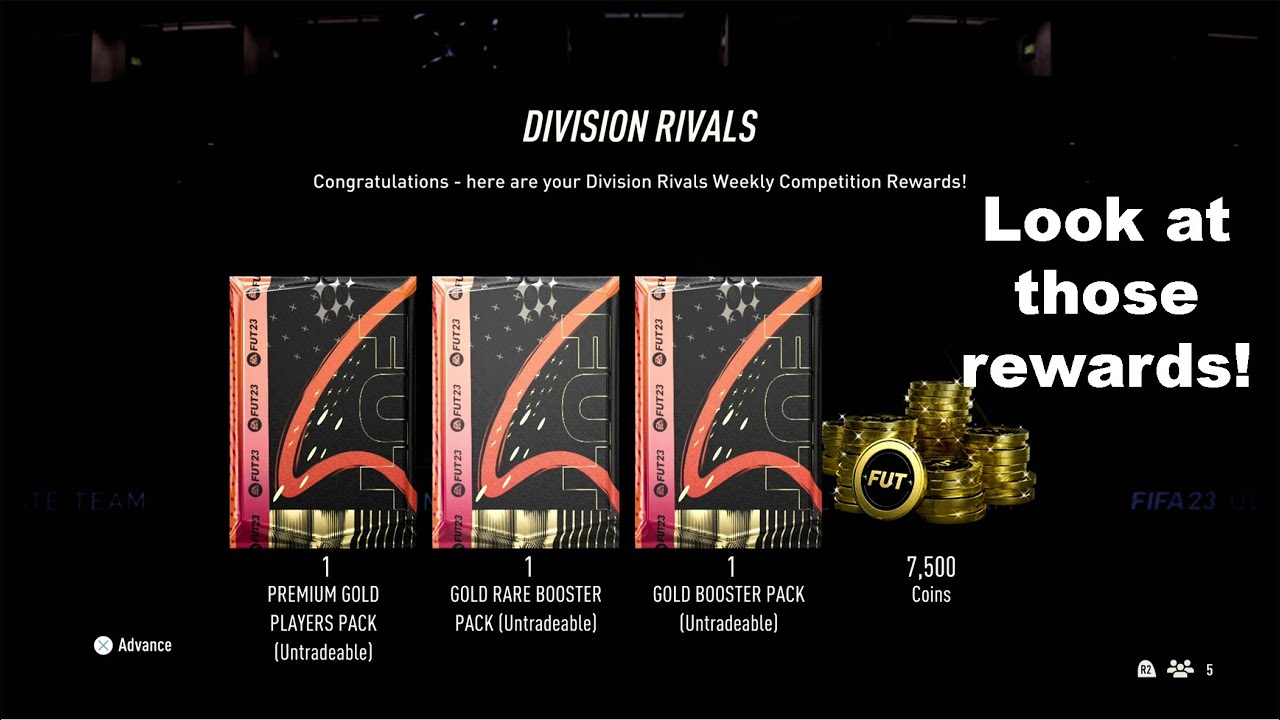 FIFA 23 Divisional Rivals Reward - YouTube
